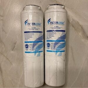 2 New Sealed Filter Logic FL-RF07 Water Filters Compatible W/ Maytag UKF8001